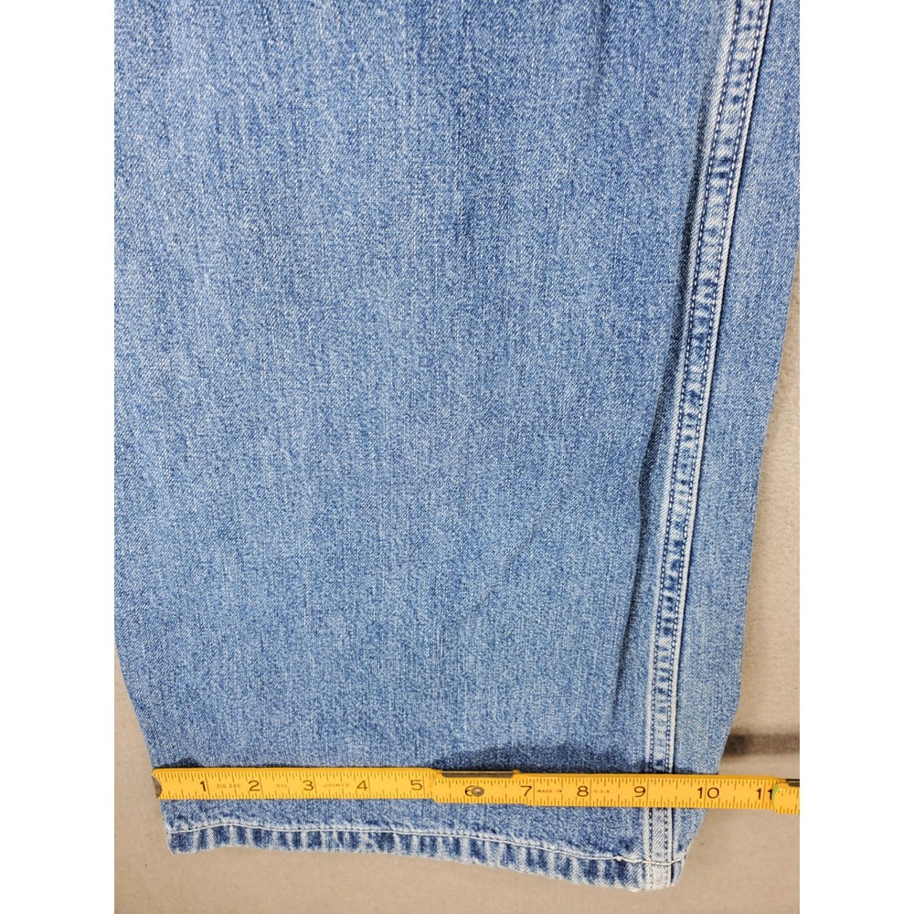 GAP Skater Jeans Mens 36 Blue Relaxed Wide Leg Baggy 90s Vintage Style Denim - Picture 8 of 8